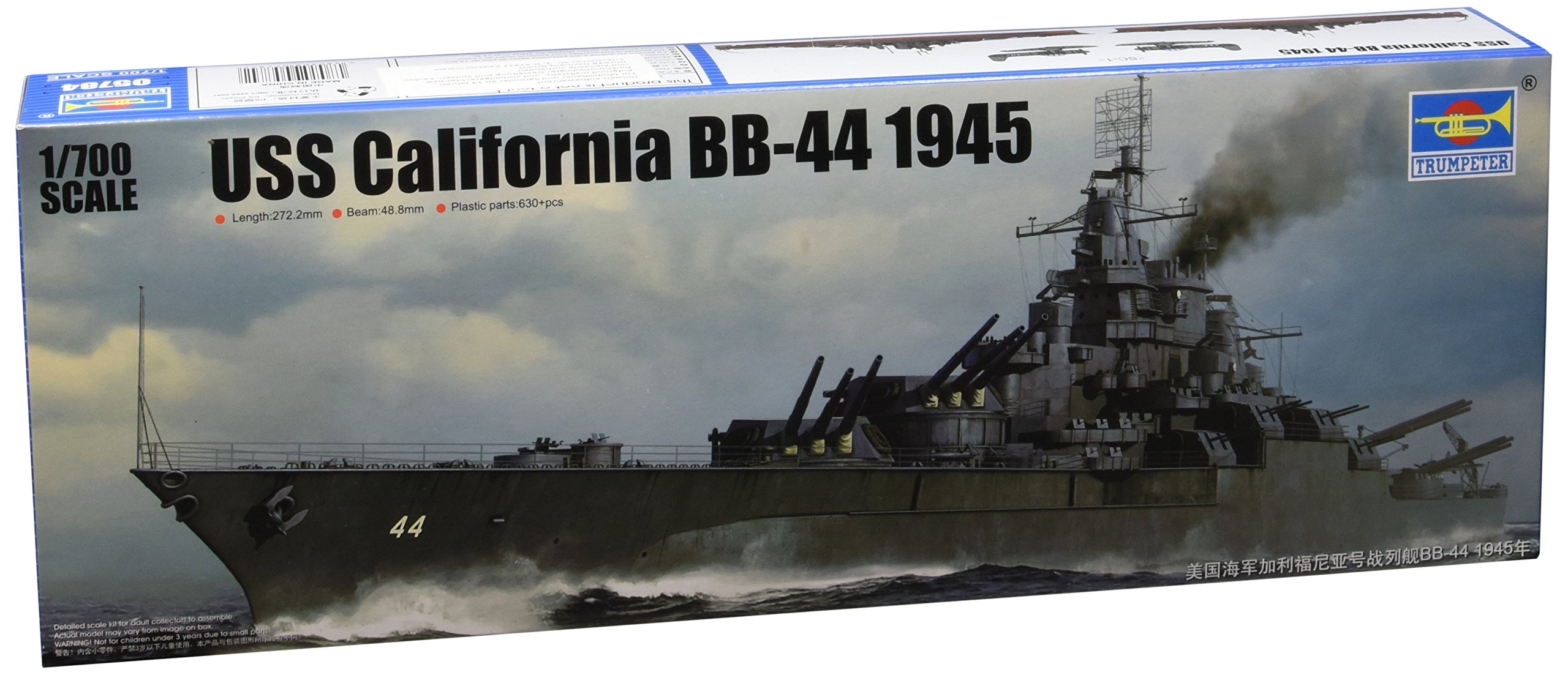 Trumpeter 05784 – Model Kit USS California BB-44 1945