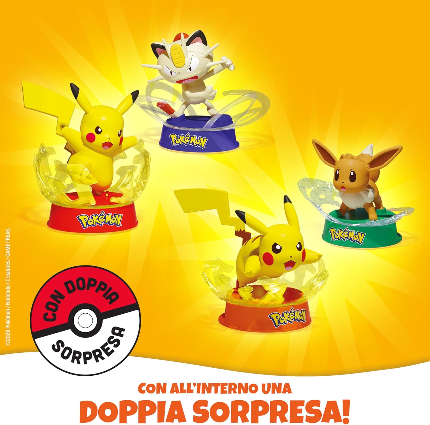 Sorprese Pokémon Kinder GranSorpresa Gigante 2026
