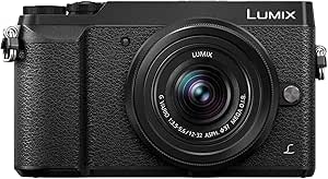 Panasonic Lumix DMC-GX80KEGK Kit Fotocamera Mirrorless GX80 e Obiettivo 12-32mm, Sensore MOS 16 MP, Foto e Video 4K, Stabilizzatore Dual IS, Nero