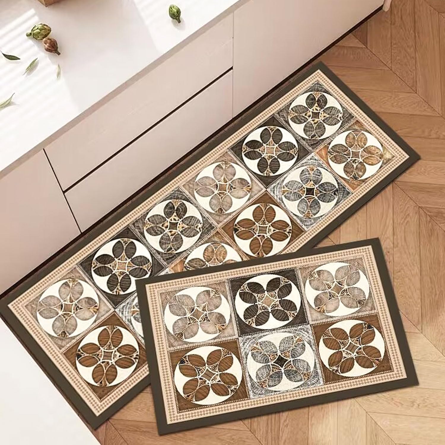 Tagberoy Boho Kitchen Rugs Set