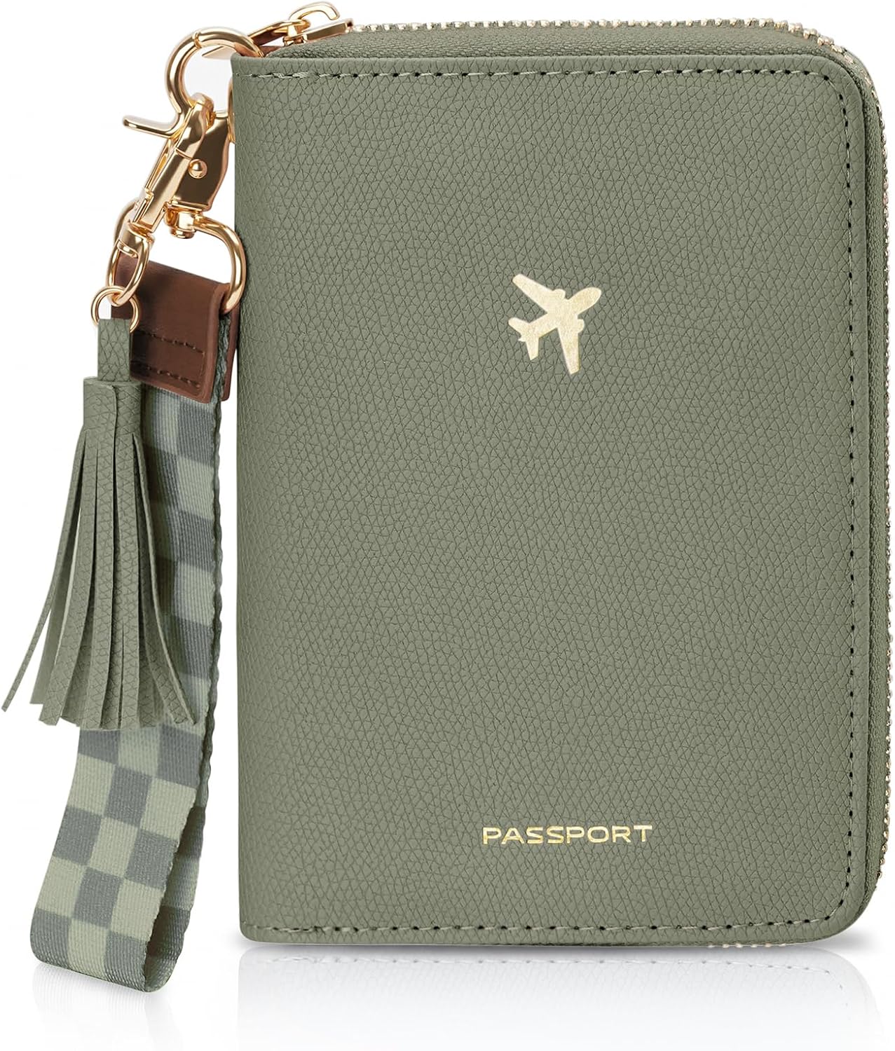 wakawaga Passport Holder For Travel For Women With Detachable Wrist Strap