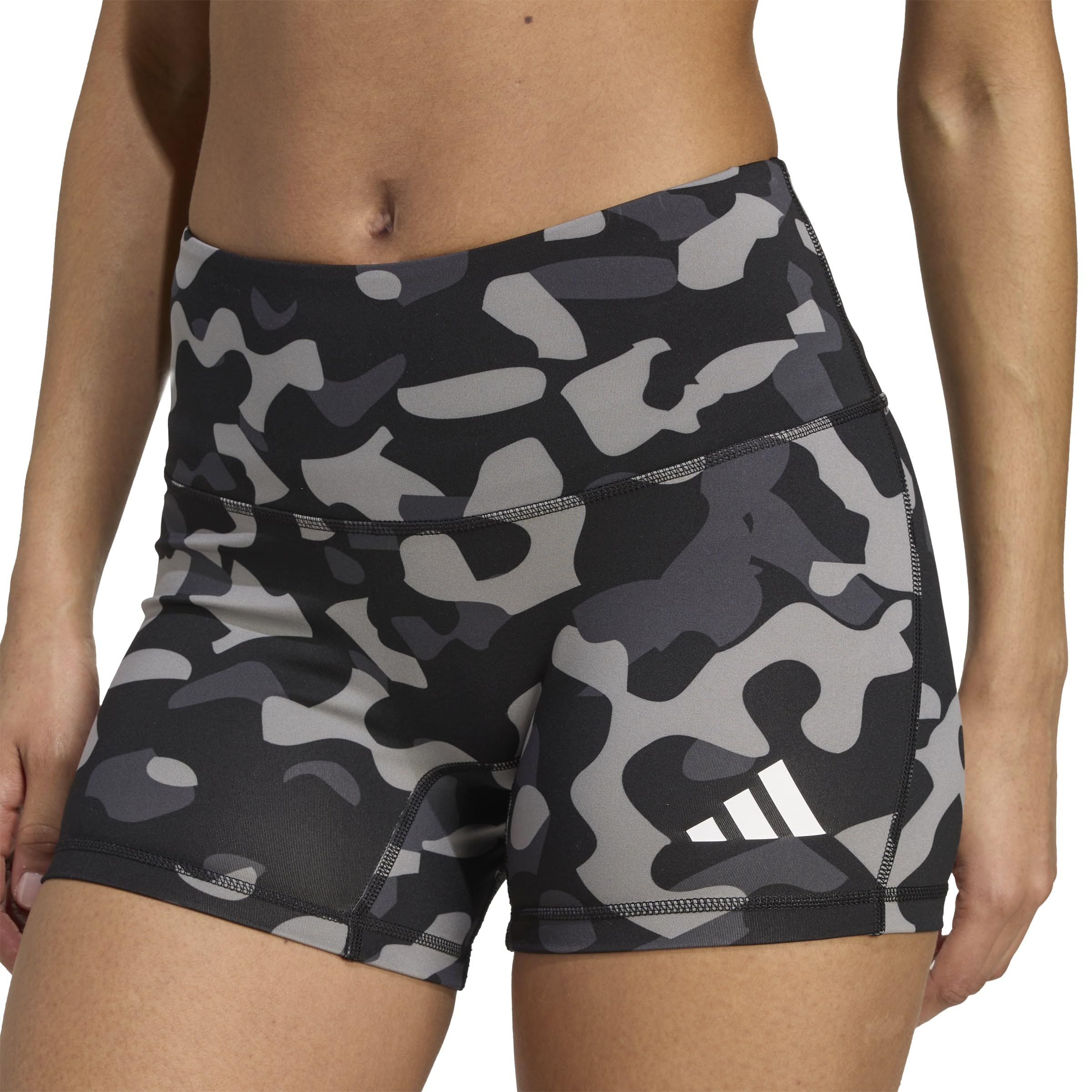 adidas Volleyball Camo Print 4 Inches Shorts - Rajstopy Kobiety