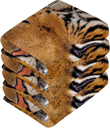 Miniatura 2 de Amur - Juego de toallas de algodón suaves y absorbentes, de secado rápido, multiusos, para baño, hotel, viajes, 12 x 12 pulgadas (paquete de 2)