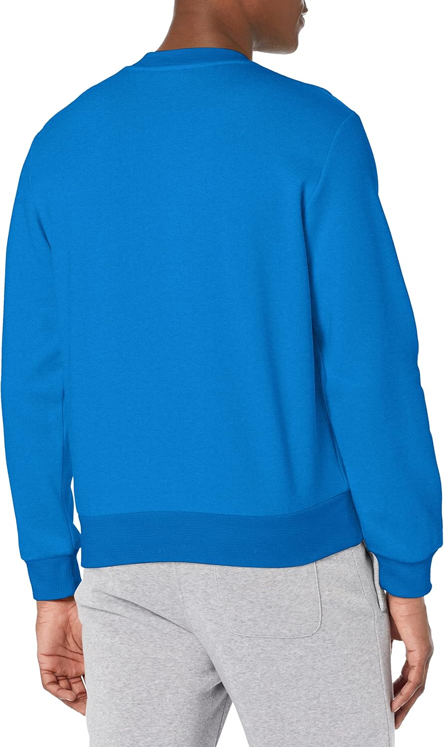 Lacoste mens Organic Brushed Cotton Sweatshirt