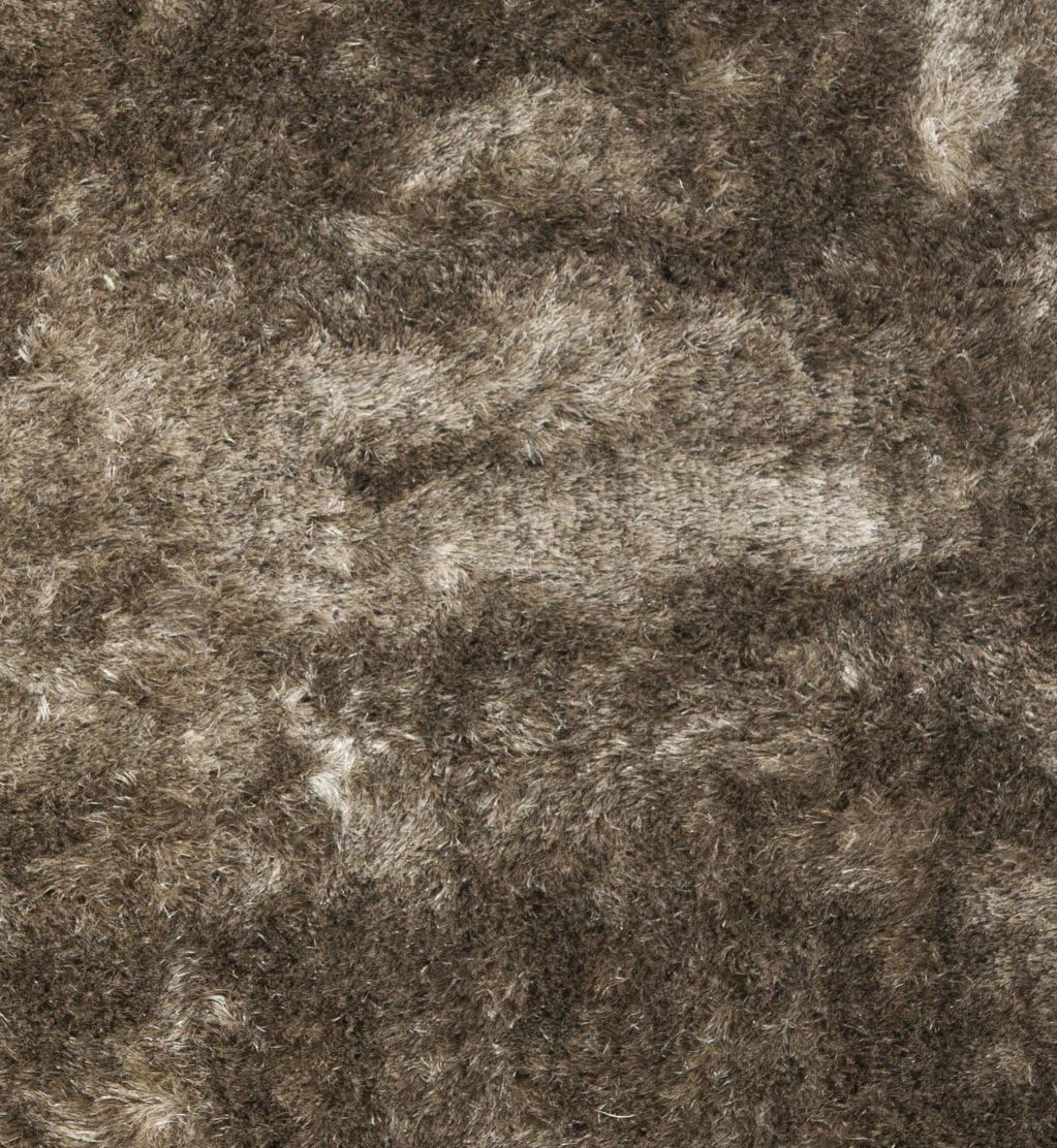Paris Shag SG511 Hand Tufted Indoor Area Rug - Sable - 5'x7' - Safavieh