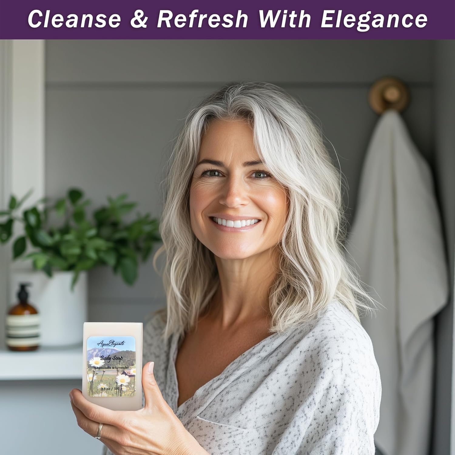 Spa Baskets For Women - Luxury Bath Set With Lavender & Chamomile - Spa Kit Includes Wash, Bubble Bath, Lotion, Bath Salts, Body Scrub, Body Spray, Shower Puff, Bathbombs, Soap and Towel - Image 9