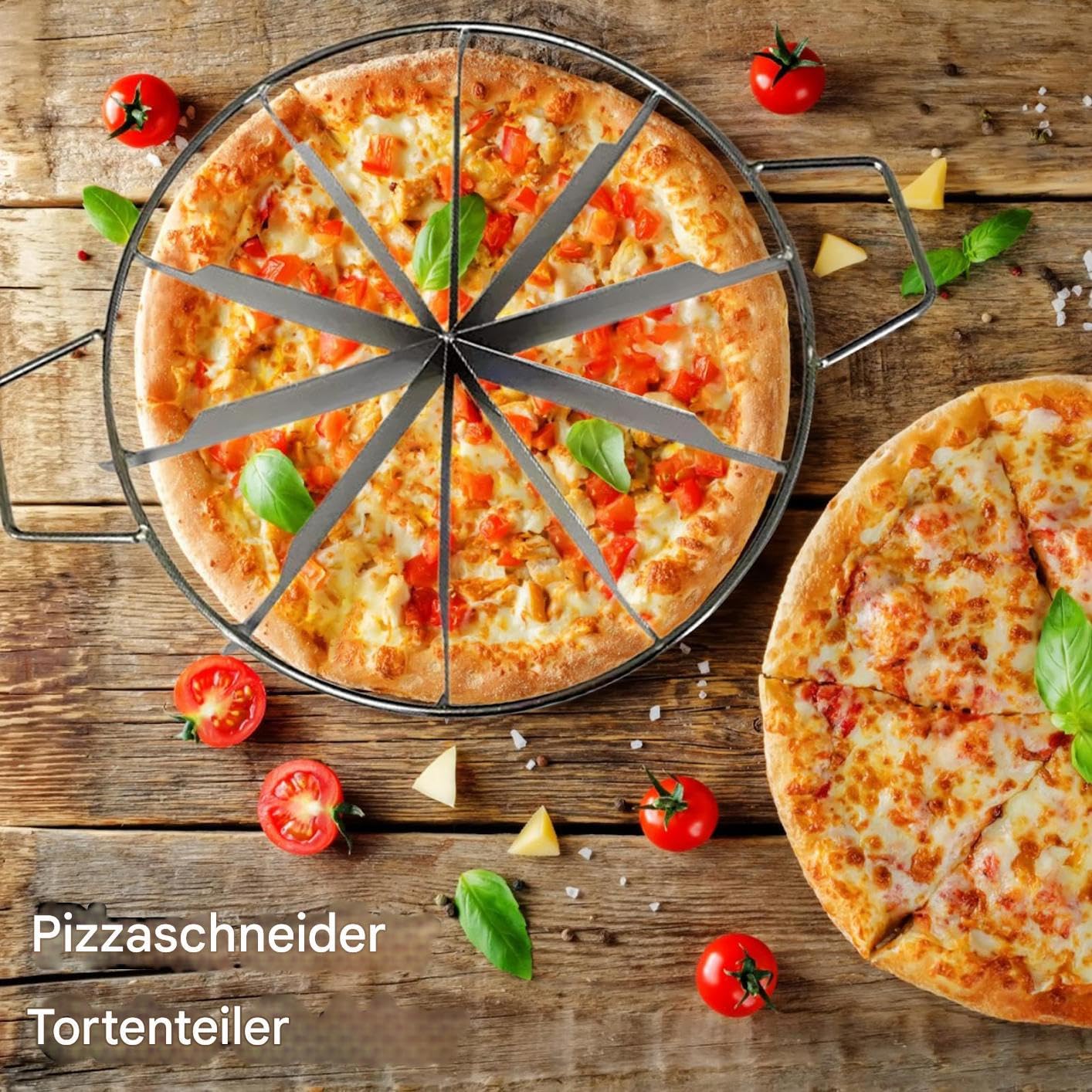 Kuchenteiler |Tortenteiler 10 Stücke | Tortenteiler zum Schneiden | Gleichen Tortenstücken Küche Kuchen Gadget | Lebensmittelqualität, runder Brot, Kuchen, gleichmäßige Portion