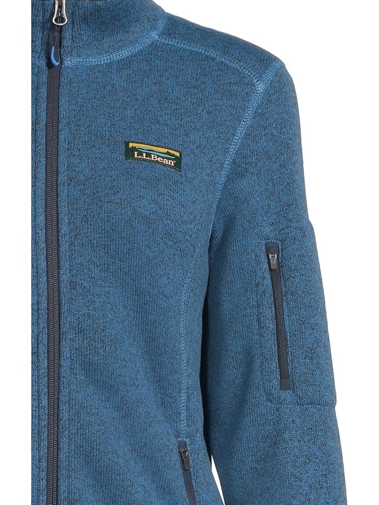 Blue L.L.Bean Bean's Sweater Fleece Full Zip Jacket