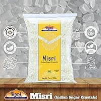 Vista 5 de Rani Misri (cristales de azúcar indios) 7 oz (200 g) ~ Todo natural Apto para gluten Sin colores Vegano Kosher Origen indio