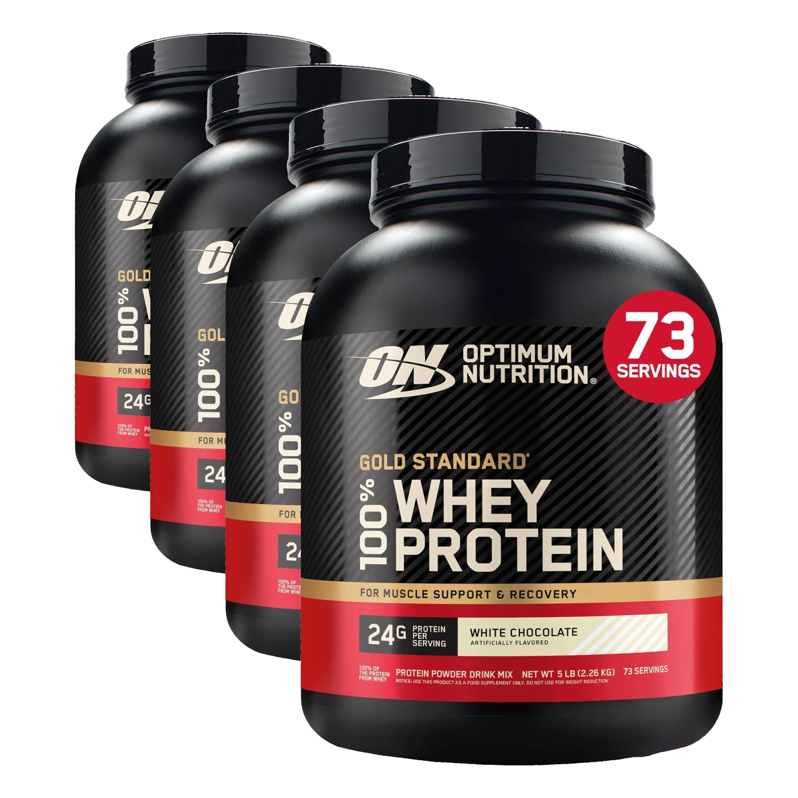 Optimum Nutrition Gold Standard Whey Protein Powder, Vanilla Ice Cream, 2LB — Amazon image 26