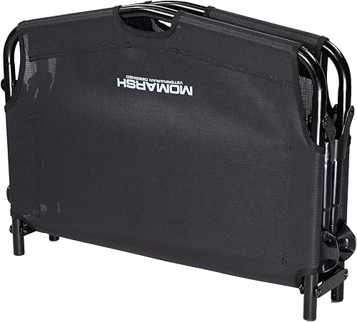 Miniatura 3 de Momarsh Home Cot Breeze Cama elevada para mascotas  Patas antideslizantes con malla transpirable  Cuna portátil para perro  Reducción de puntos