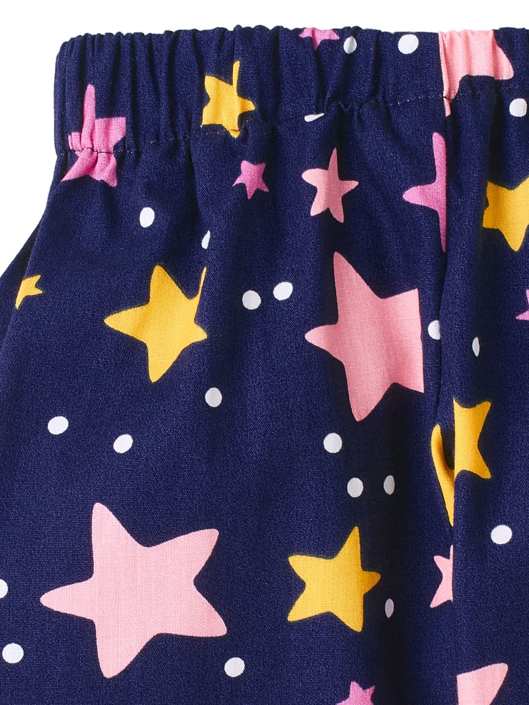 baby wish Kids Night Suit for Baby Boy’s and Girl’s Toddler Sleepsuit 100% Cotton Pajamas Set Full Sleeve Sleep Shirt and Pants Sleepwear with Pocket Pjs (Blue Star Universe,6-7 Years) 4