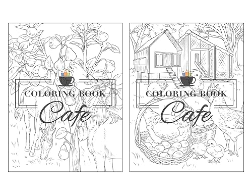 Miniatura 12 de English Countryside An Adult Coloring Book Featuring 50 Scenic Countryside Designs with Beautiful Gardens, Cute Animals and Charming Country Homes