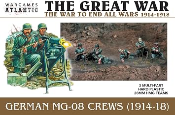 Wargames Atlantic The Great War German MG-08 Crews 1914-18