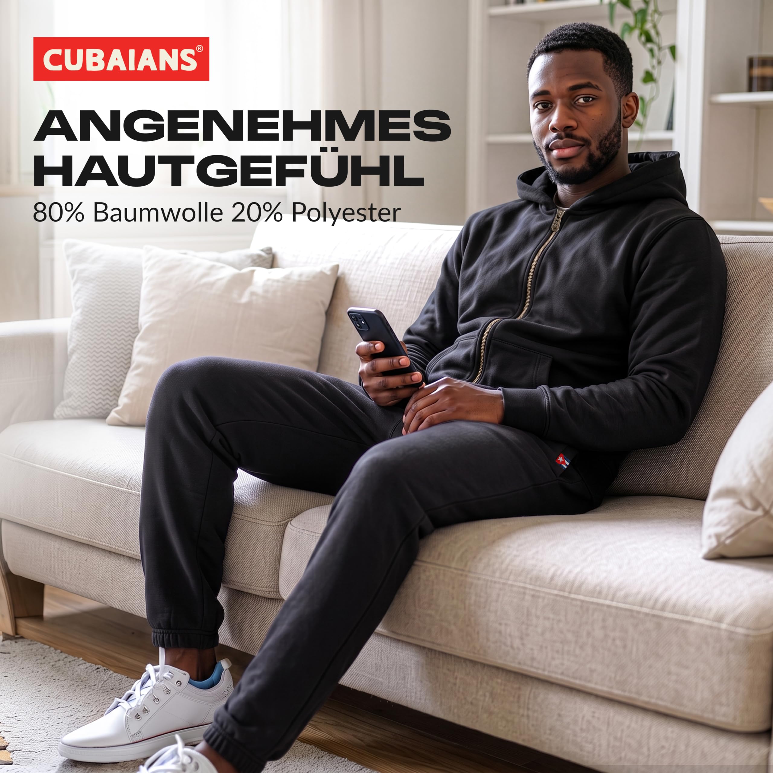 Vinales Herren Jogging Anzug Trainingsanzug Hausanzug