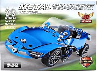 مكعبات تركيب وبناء شكل سيارة 208 قطعة +6 اعمار