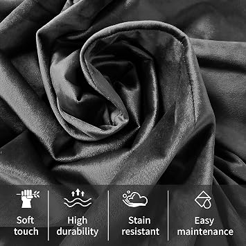 Bean Bag Chair for Adults, Oversized Bean Bag Couch for Gaming, Reading, and Relaxation, 4FT High-Rebound Memory Foam Bean Bag Sofa with Removable Cover, Black