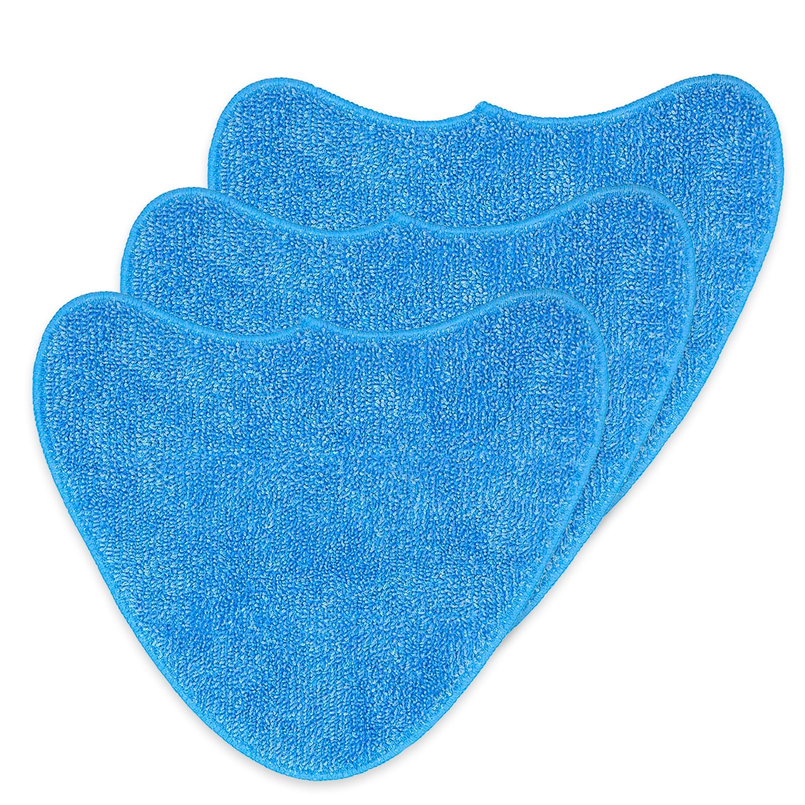 Cymygs Blue 3 Pcs Steam Mop Pads Compatible With Vax Steam Mops S85-Cm S86-Sf-Cc S86-Sf-P, S86-Sf-T And More Replacement Cleaner Pads