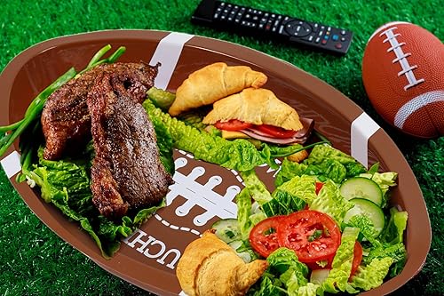 Miniatura 3 de GIFTEXPRESS 10 bandejas desechables para fiestas de fútbol