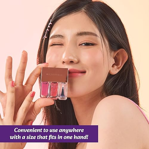 Miniatura 7 de Juego de 3 esmaltes de uñas veganos a base de agua (2 colores + capa superior transparente), respetuoso con el medio ambiente, no tóxico,