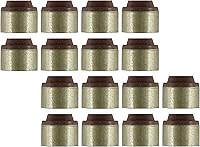 Vista 4 de Caltric 16 sellos de vástago de válvula compatibles con Kawasaki Ninja H2R 2015 2016 2017 2018