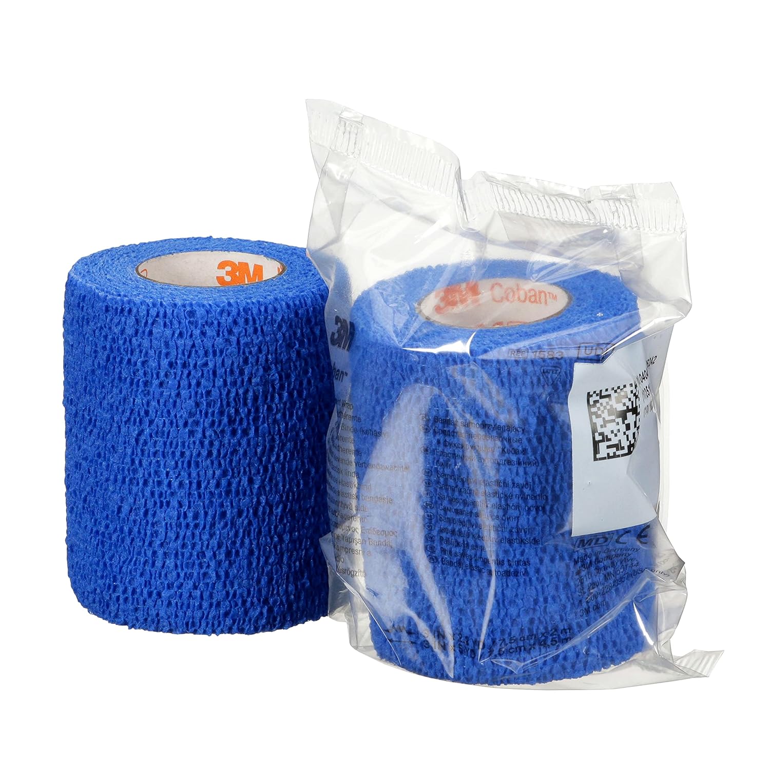 3M™ Coban™ Self-Adherent Wrap 1583B, 3 Inch x 5 Yards, 24 Bags/Case