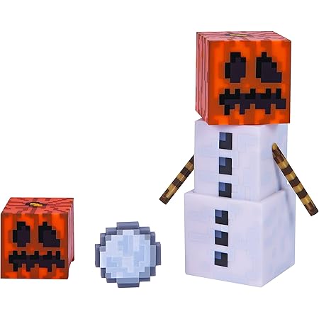 Amazon マインクラフト アクションフィギュア スノーゴーレム フィギュア ドール 通販