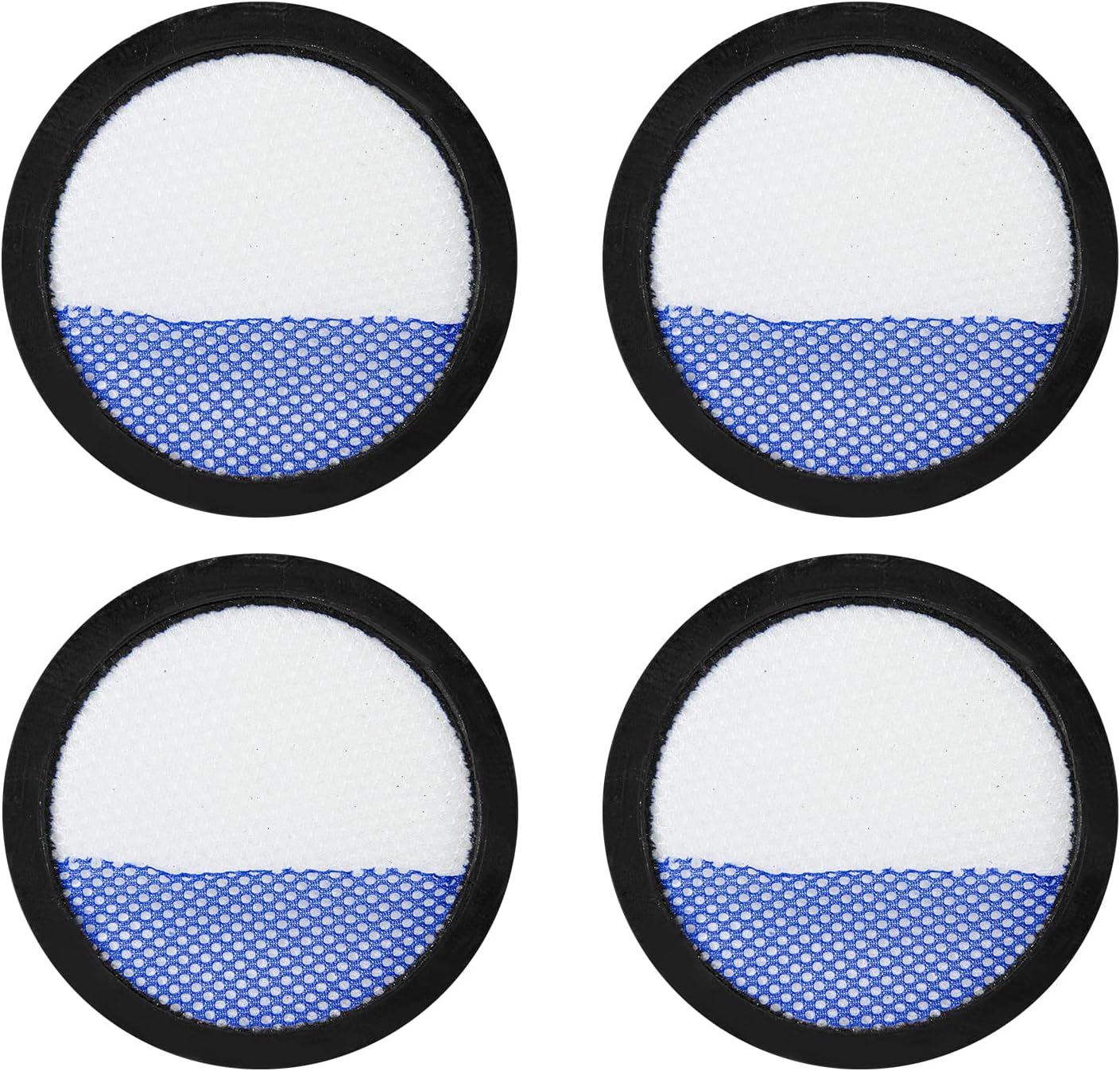 4 Pack Washable Replacement Filter Compatible with Eureka RapidClean Pro Cordless Stick NEC180, NEC285GR, NEC185, NEC186, NEC190, NEC280TL Vacuum Cleaner