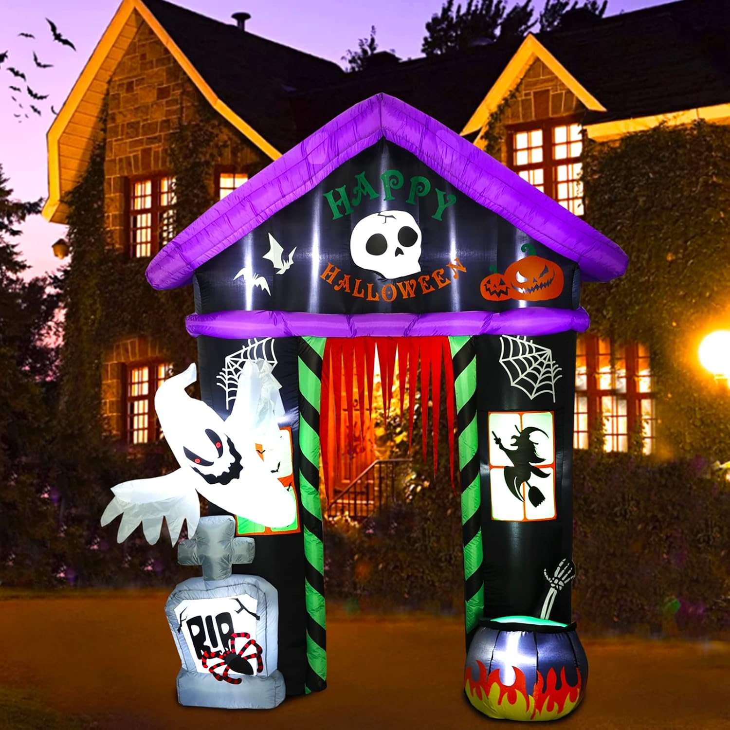 43 Inch Halloween Party Decorations Inflatable Cooler