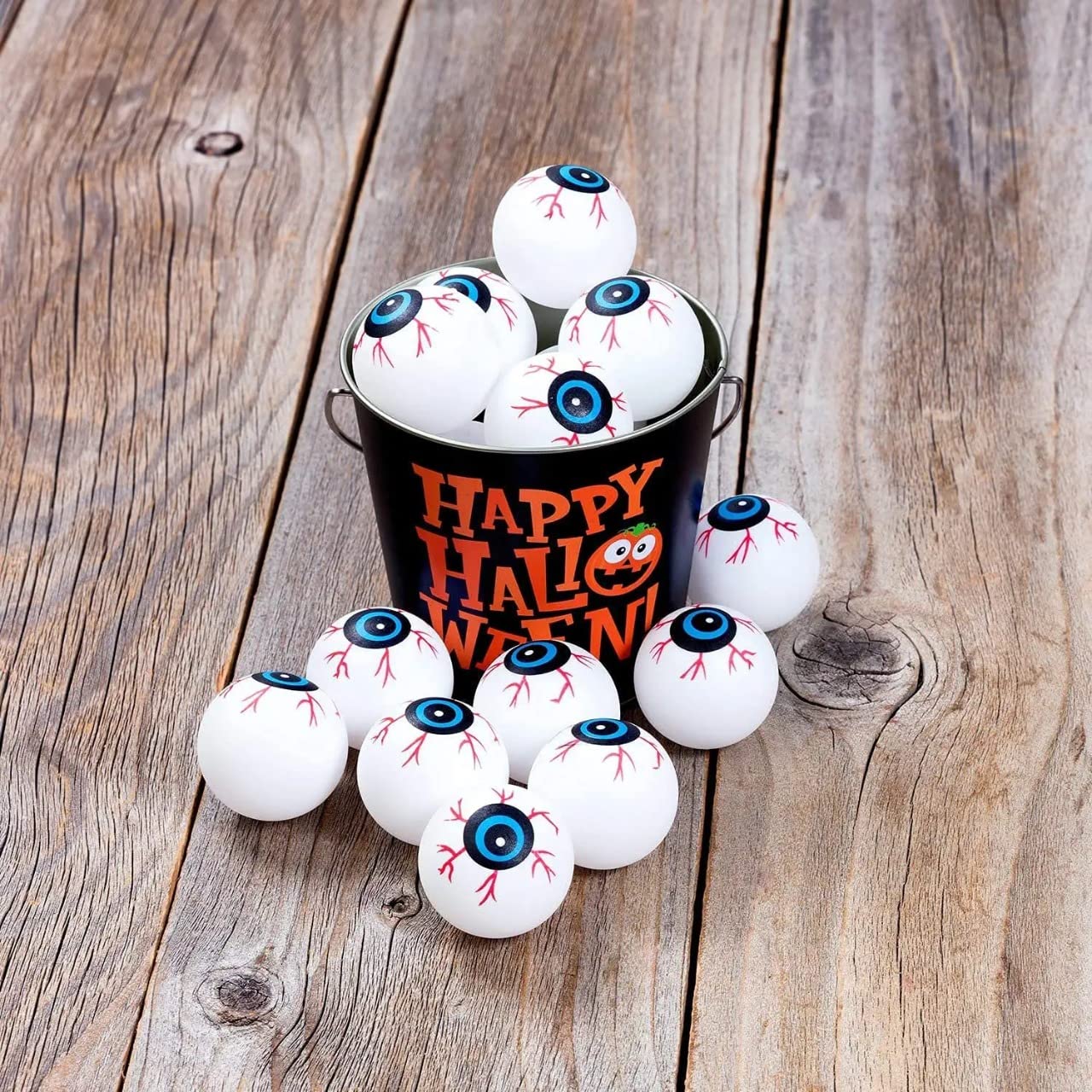 RSAAUD® 6pcs Halloween Eyeballs Plastic Scary Eyeballs Halloween