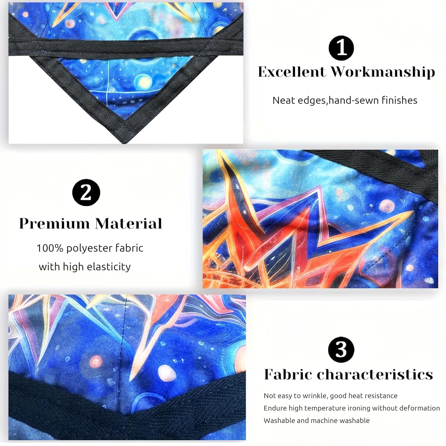 Flow Star – rotierendes Stofftuch, Schwarzlicht, Flowstar, Dapostar, UV-Dualdruck (R10-4)