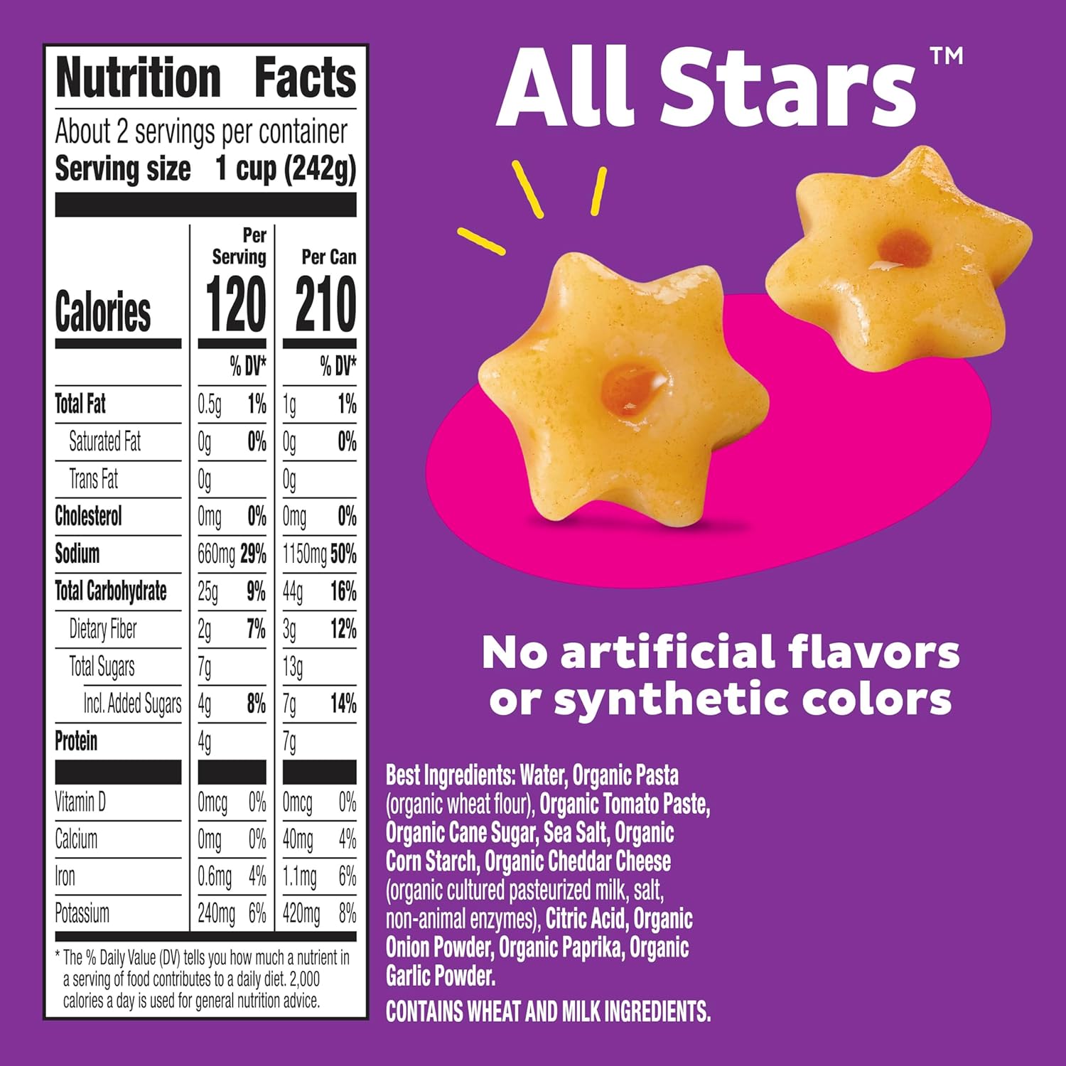 Annie's Organic Canned Pasta, Bernie O's, Pasta in Tomato & Cheese Sauce - 15 Ounce (Pack of 12)