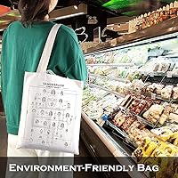 Vista 5 de LEVLO Divertido regalo para fanáticos de Vanderpump Chat Sheet Bolsa de compras para amantes de la televisión, bolsa de viaje impermeable