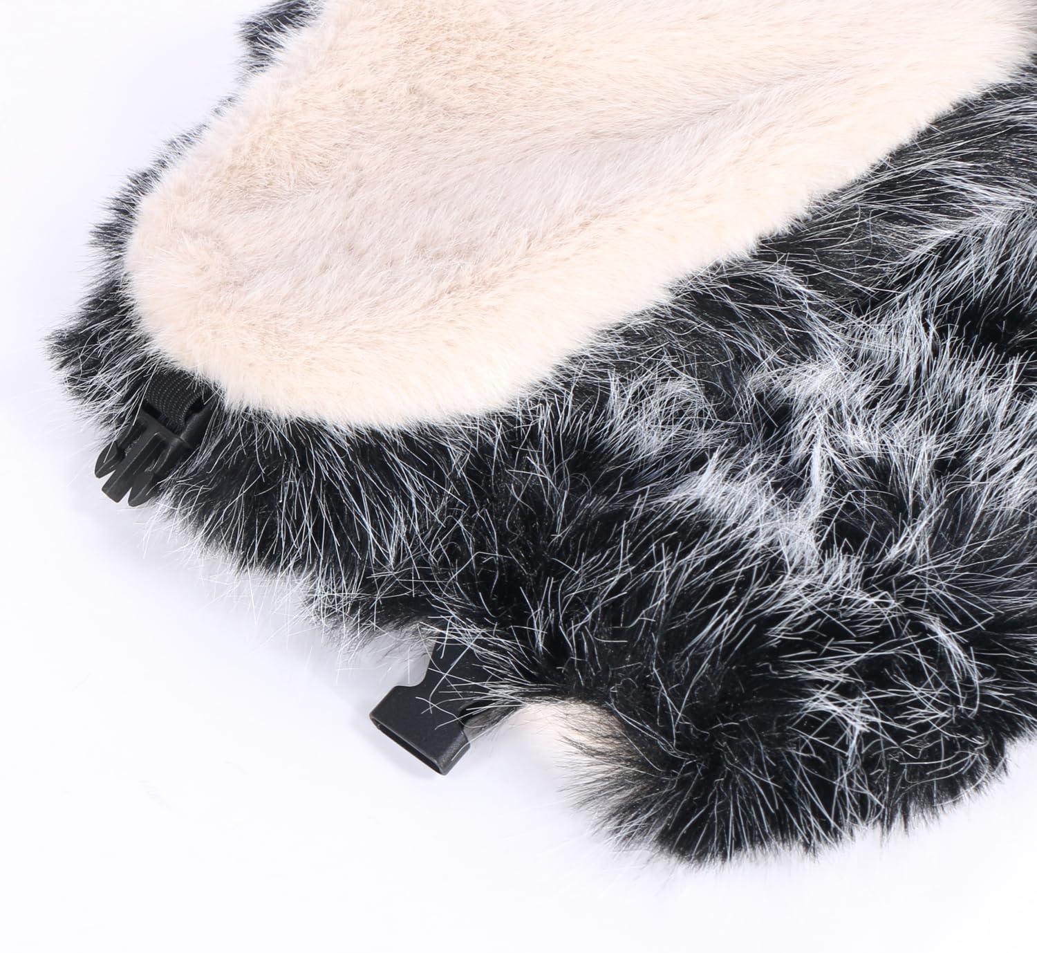 TZ Promise Men Women Winter Faux Fur Fluffy Trapper Hats Ushanka Russian Trooper with Ear Flaps Cold Weather - Image 4