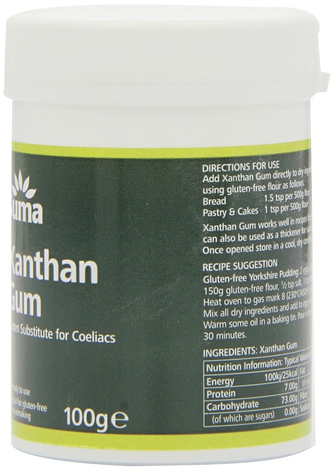 Xanthan Gum 100 g (Pack of 2)