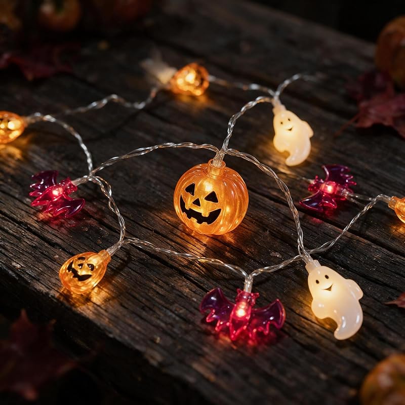 Homely Bear Halloween String Lights – Waterproof ip65 outdoor protection