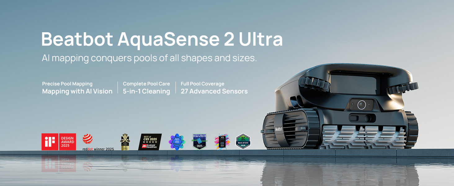 Beatbot AquaSense 2 Ultra Cordless Robotic Pool Cleaner for