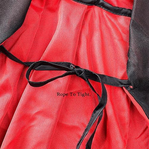 Miniatura 6 de Eigso - Capa de terciopelo unisex con capucha para Halloween, capa de vampiro para mujeres y hombres, capas largas reversibles de bruja