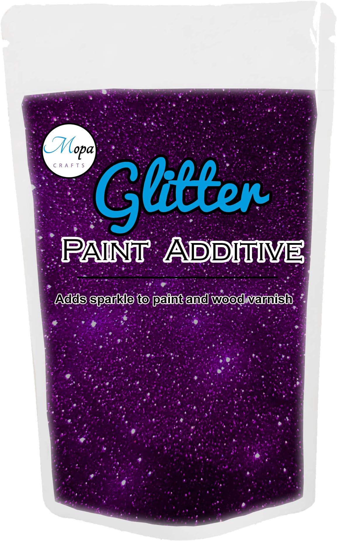 Mopa Crafts Gold Glitter Paint Crystal Additive 100g for Emulsion Paint