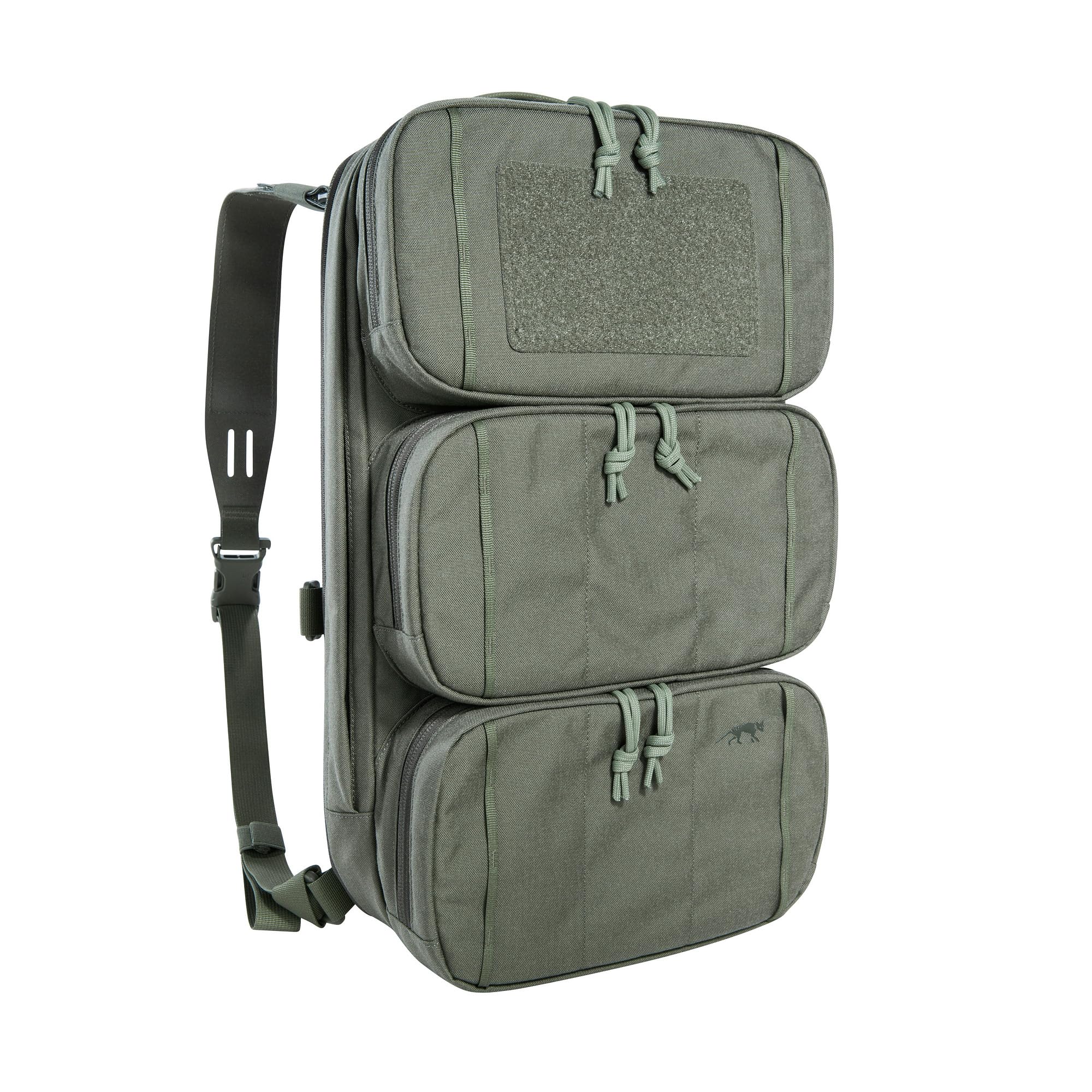 Tasmanian Tiger TT Modular Chest Rig Pack 20 l plecak na płyty i TT Chest Rigs z wkładką na płytę ochronną, w zestawie adapter