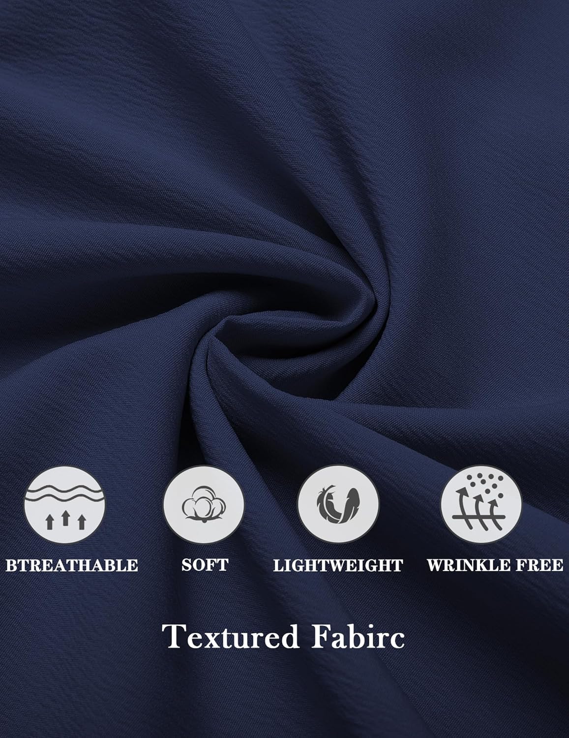 COOFANDY Men's Summer Beach Tank Tops Sleeveless Button Up Shirt Casual Textured Tank Shirts - Image 6