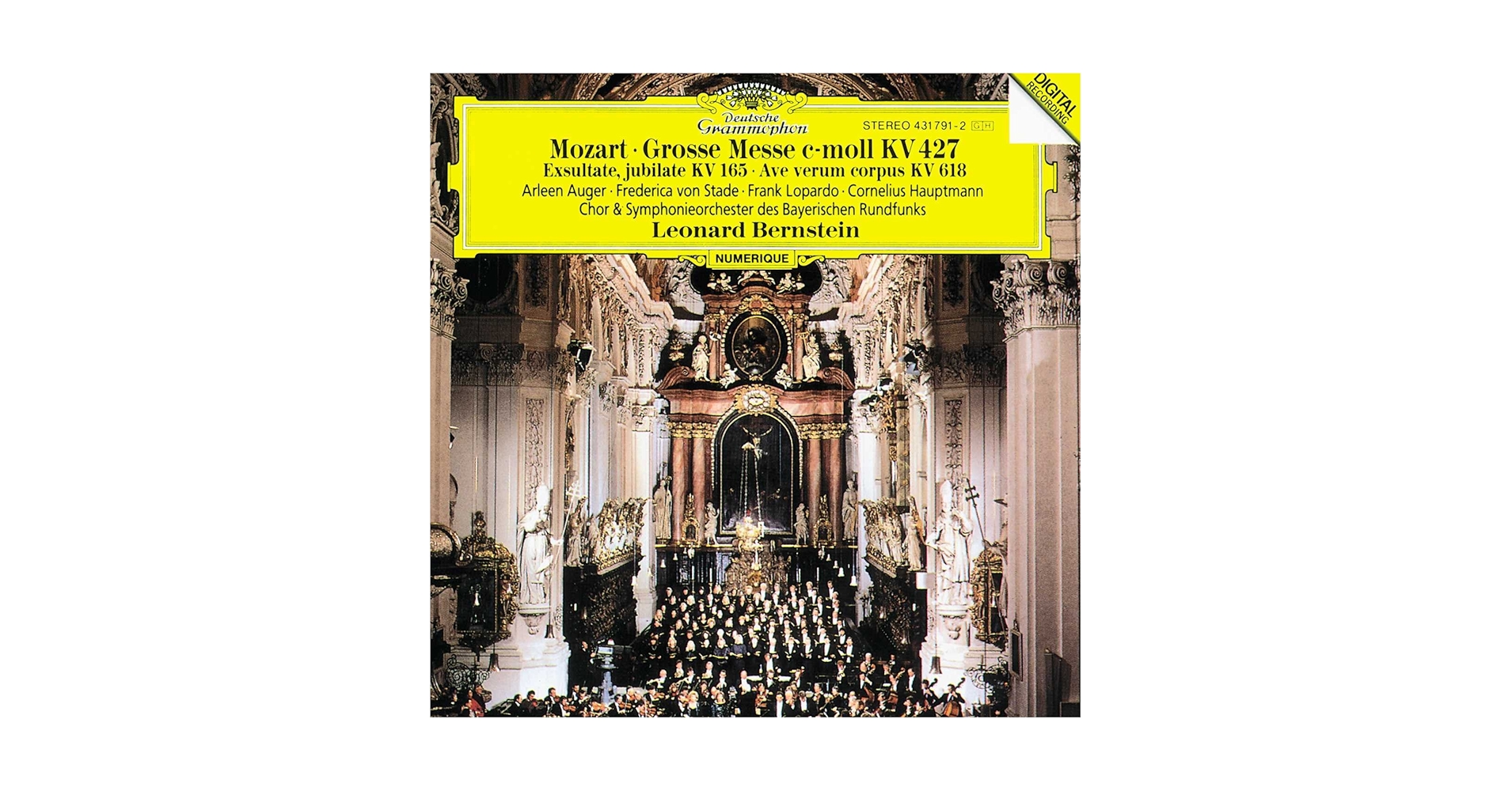 Wolfgang Amadeus Mozart, Leonard Bernstein, Bavarian Radio