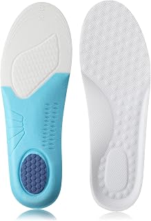 1 Pairs Kids Shoe Insoles Memory Foam Athletic Insoles Arch Support Sole Inserts Comfort Shoe Cushions Replacement Insole Trimmable for Children Sneakers Soccer Men Women(Kid 12.5~1.5)