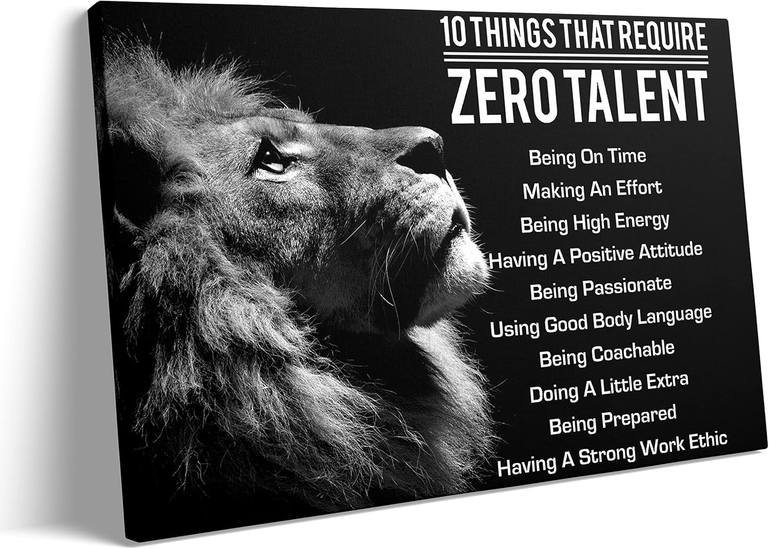 BBF MAKE"10 Things That Require Zero Talent" Motivational
