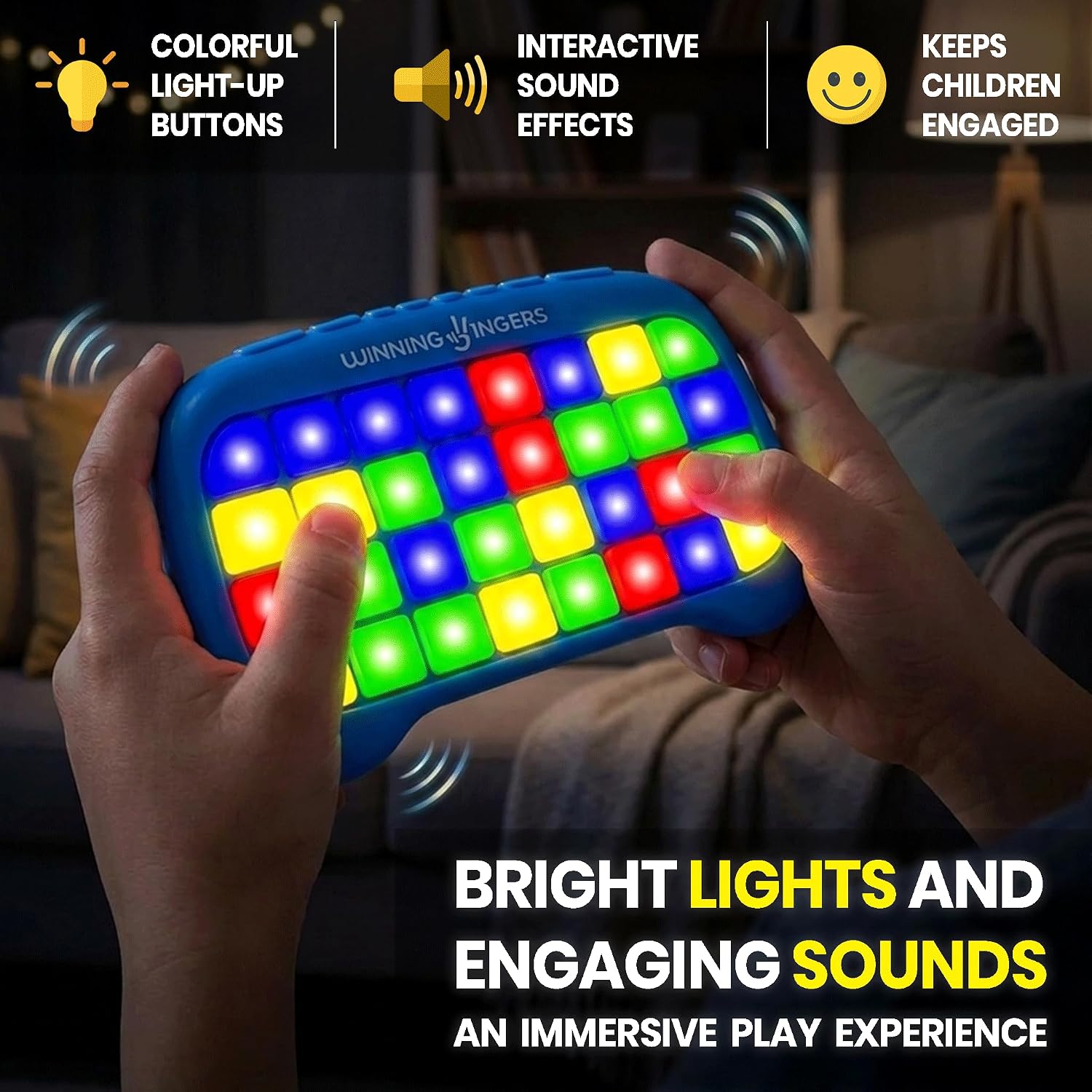 Winning Fingers Flashing Pad Electronic Memory