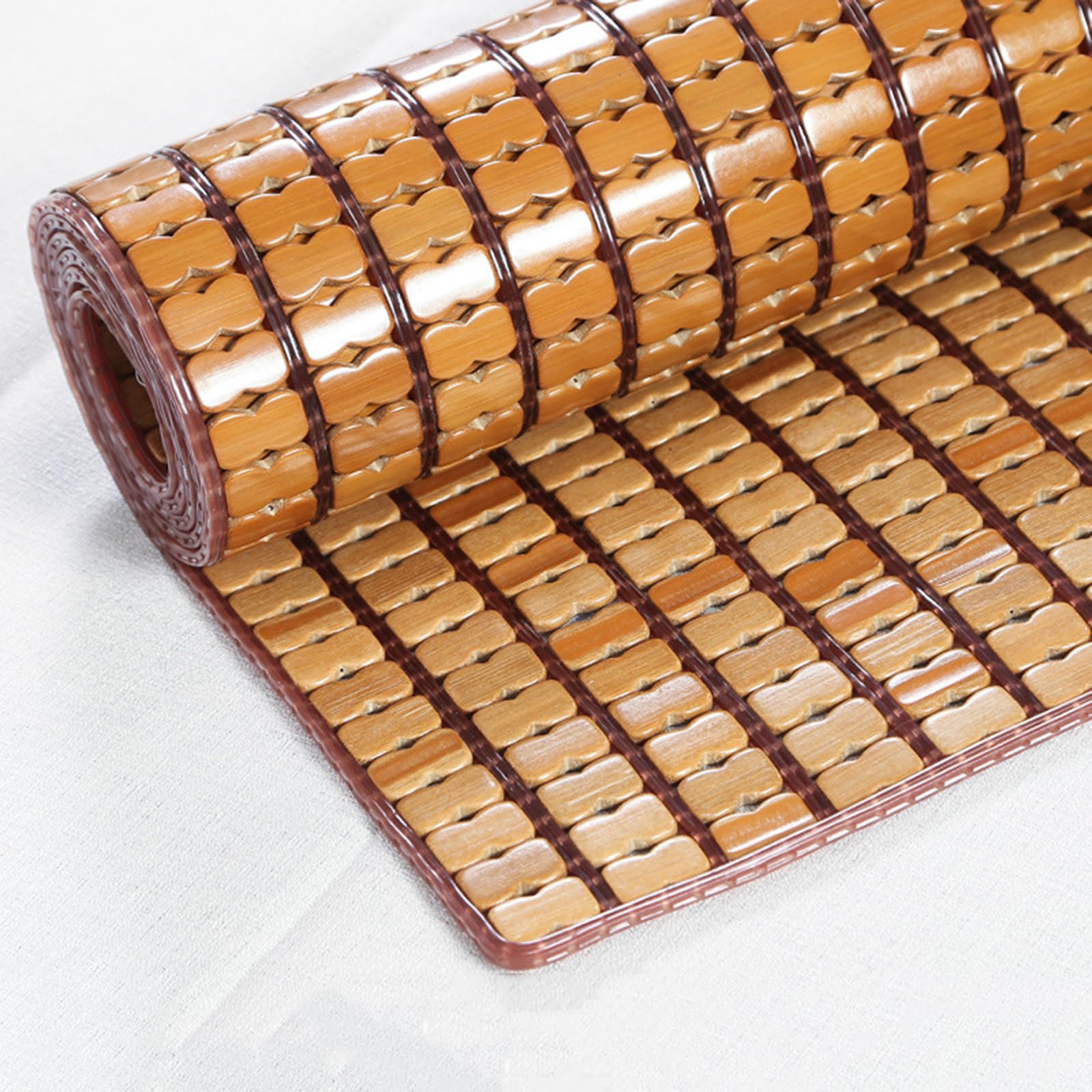 AYUWQZX Bamboo Mahjong Bed Mat Summer Cooling Pad Multiple Sizes(70x190cm(2.29x6.23ft))