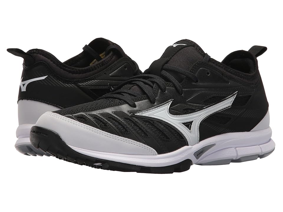 

Mizuno Player's Trainer 2 Baseball (Black/White) Boys Shoes