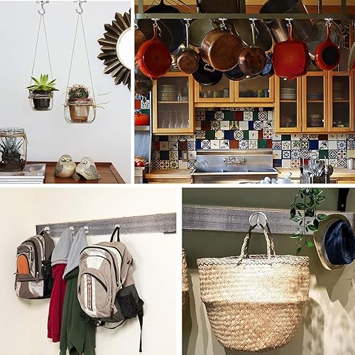 Miniatura 7 de DIYMAG Paquete de 6 ganchos magnéticos, imanes de neodimio resistentes de 150 libras con ganchos para refrigerador, ganchos de crucero fuertes para