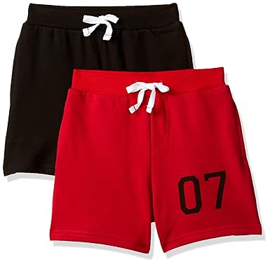 Amazon Brand - Jam & Honey Boys Regular Cotton Shorts