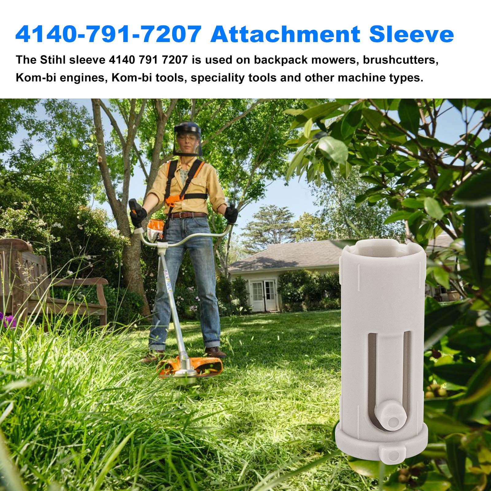 NEW Genuine Kombi Sleeve Lock Km91r Km90r Km56r Km131r Km130r Km85r 4140 791 7207 Replacement For Stihl Oem Tools